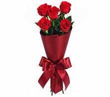 Букет 5 Красных роз Эдлесс Лав в Алексеевске