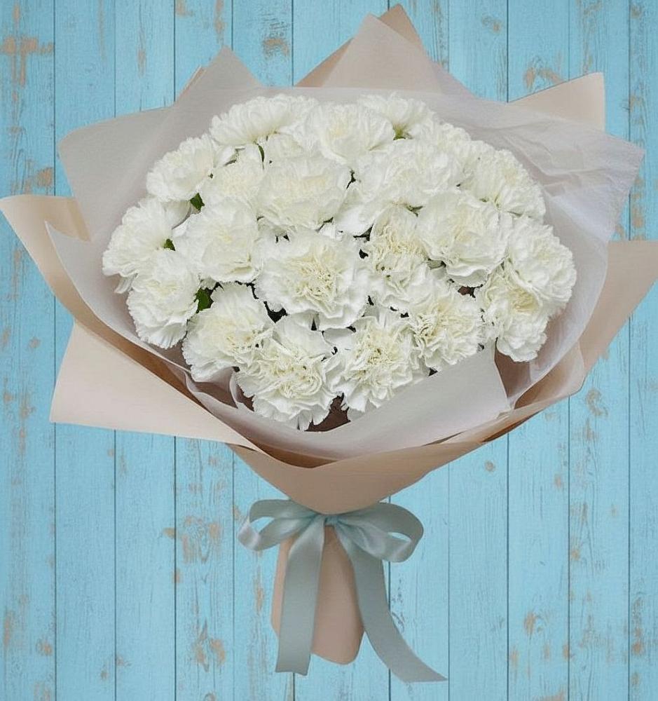 Букет цветов из: Гвоздики в Алексеевске