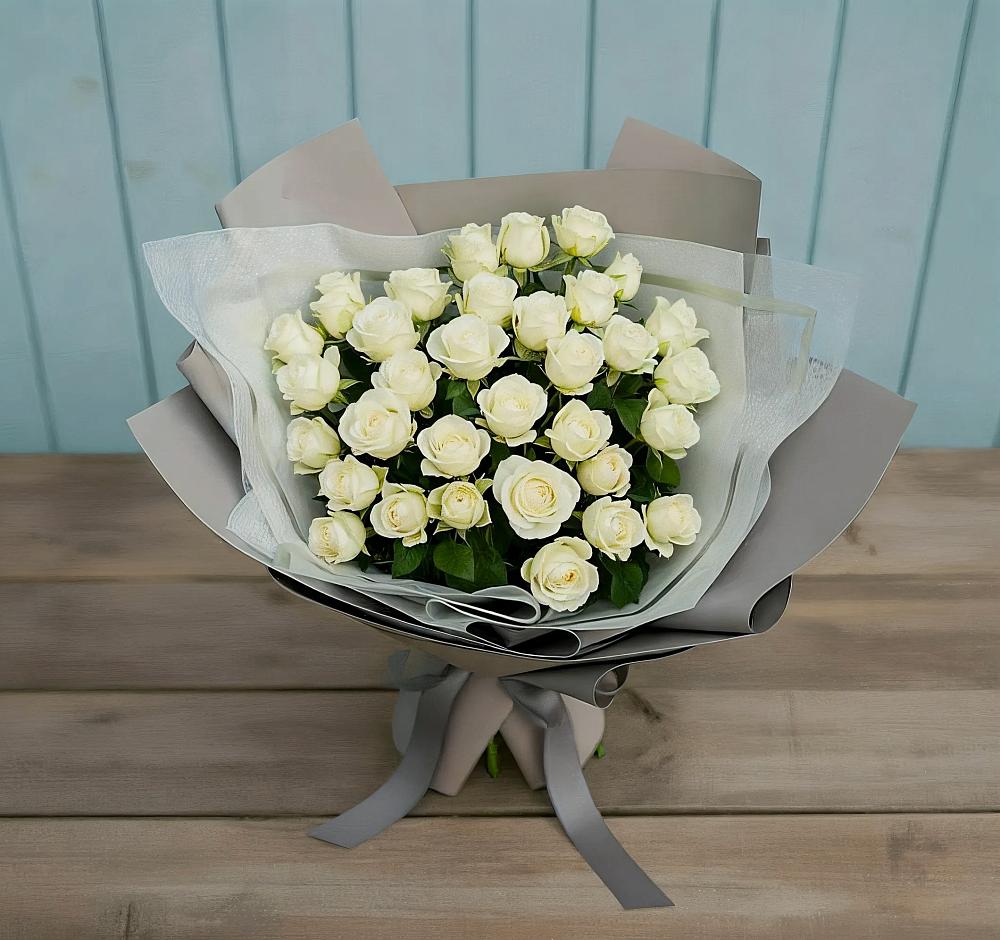 Букет Белоснежная нежность в Алексеевске