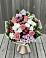 Букет цветов из: Альстромерии, Гвоздики, Розы и Хризантемы в Алексеевске