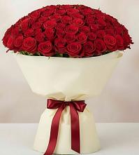 Букет 101 Красная роза Милано в Алексеевске