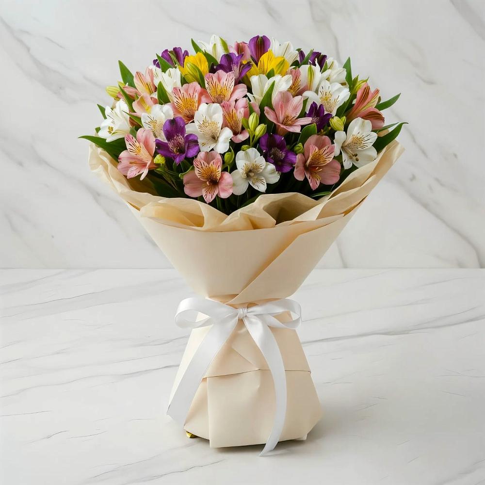 Букет цветов из: Альстромерии в Алексеевске