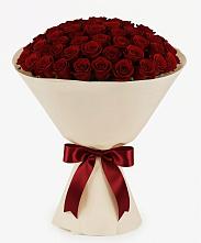 Букет 101 Бордовая роза Блэк Бакарра в Алексеевске