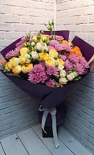 Букет цветов из:  Хризантемы и Розы в Алексеевске