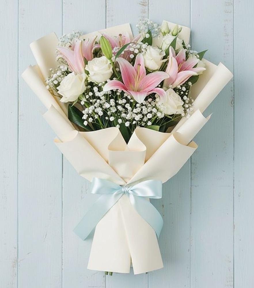 Букет цветов из: Лилии в Алексеевске