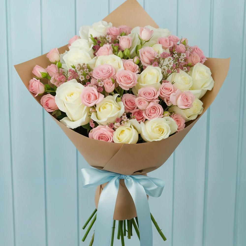 Букет цветов из: Розы в Алексеевске