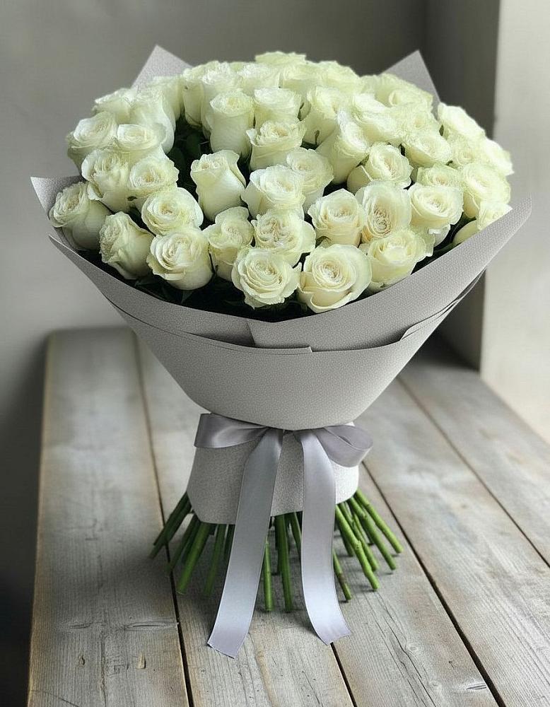 Букет 35 Белых роз в Алексеевске