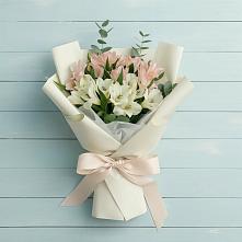 Букет цветов из:  Альстромерии в Алексеевске