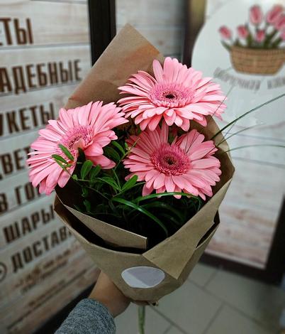 Букет цветов из: Герберы в Алексеевске