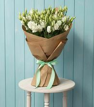 Букет цветов из:  Лизиантусы в Алексеевске