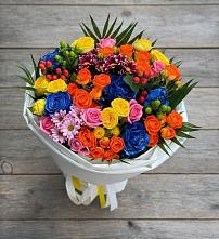 Букет цветов из:  Розы и Хризантемы #REPLACE_PRED# Алексеевске