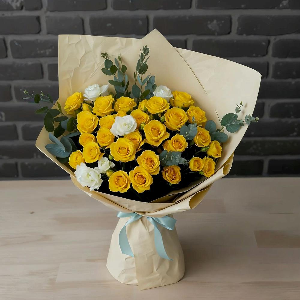 Букет цветов из: Розы в Алексеевске