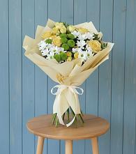 Букет цветов из:  Хризантемы и Розы в Алексеевске