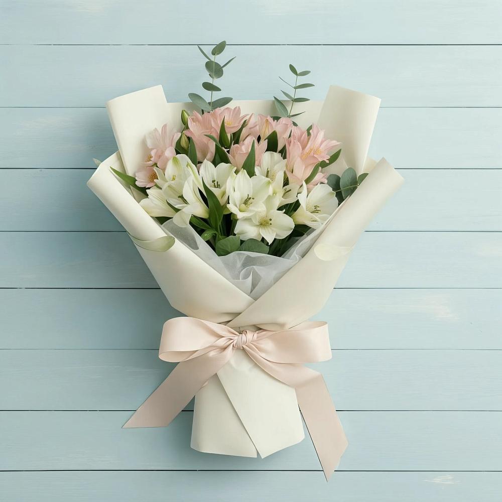 Букет цветов из: Альстромерии в Алексеевске