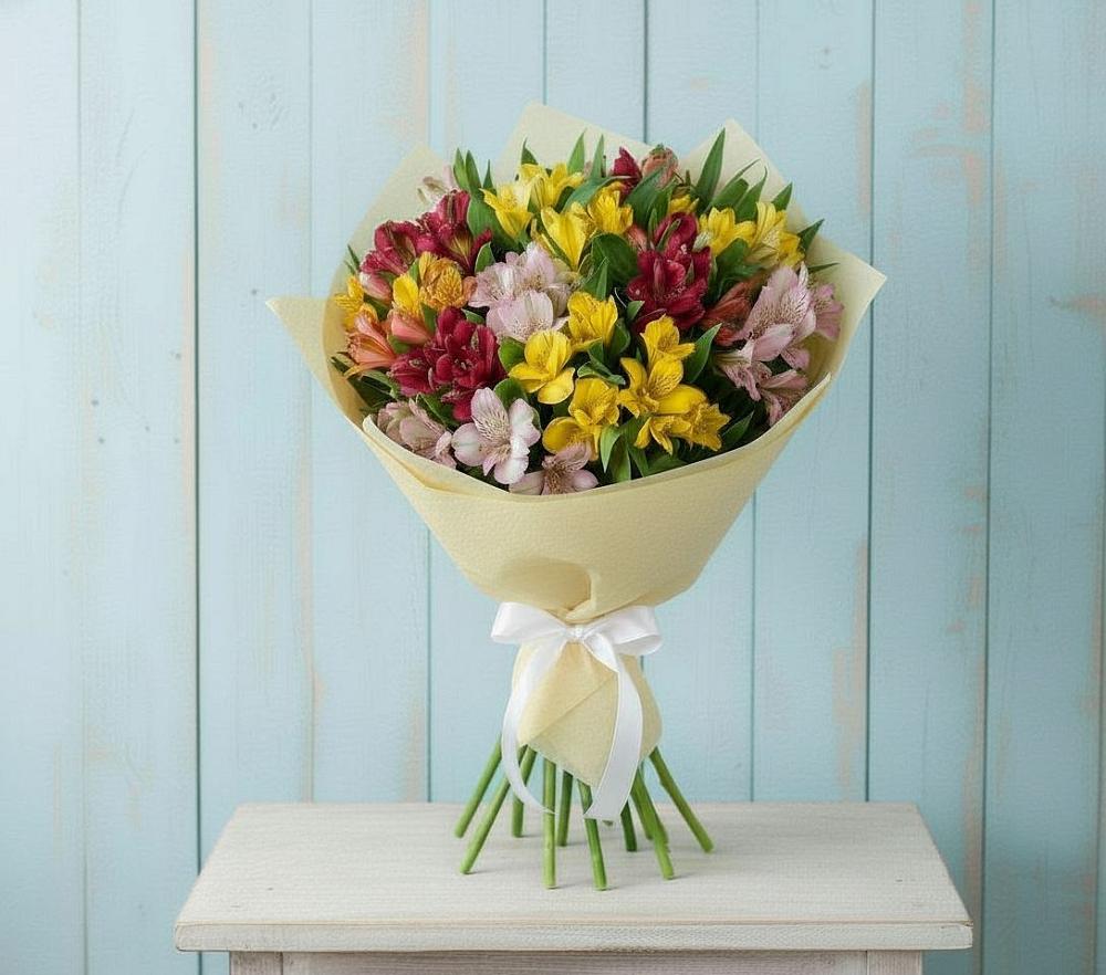 Букет цветов из: Альстромерии в Алексеевске