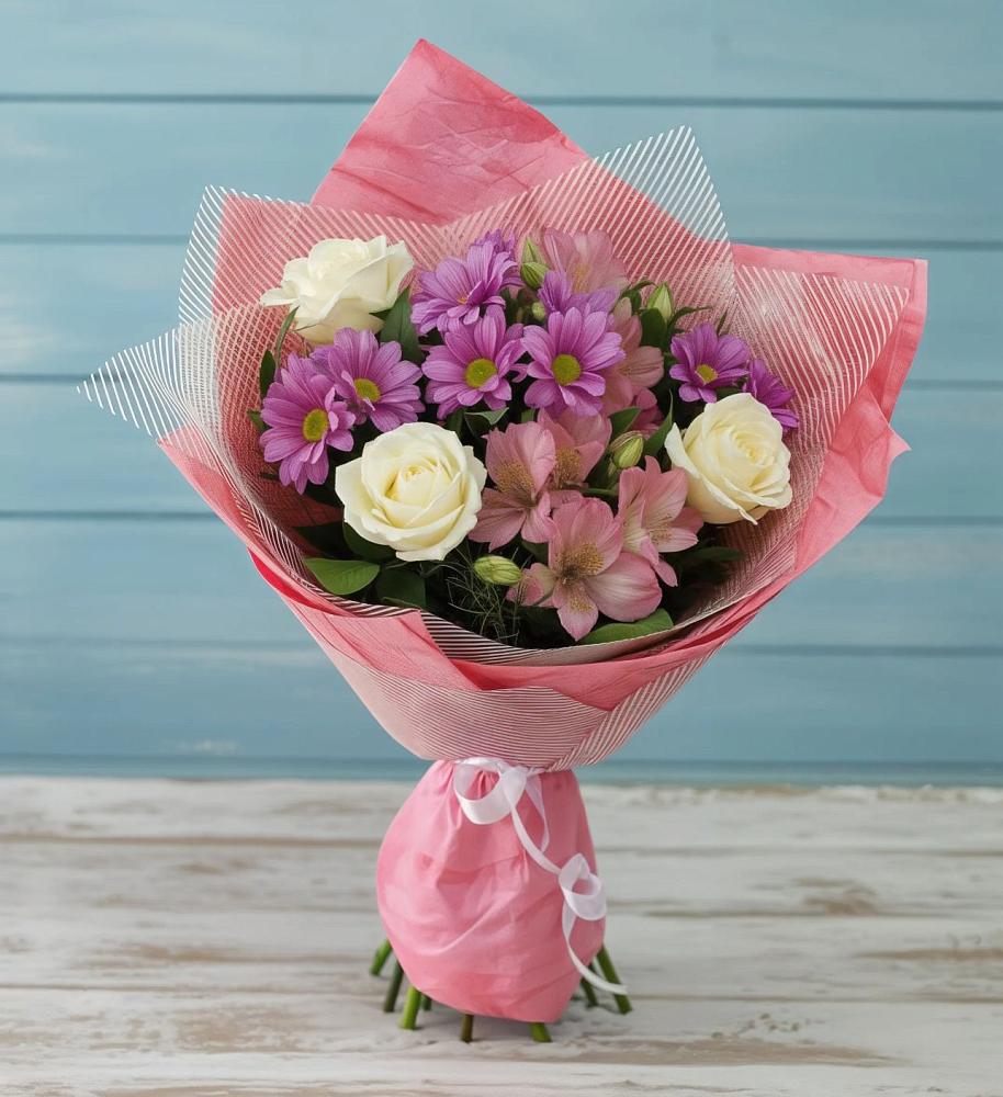 Букет цветов из: Герберы в Алексеевске