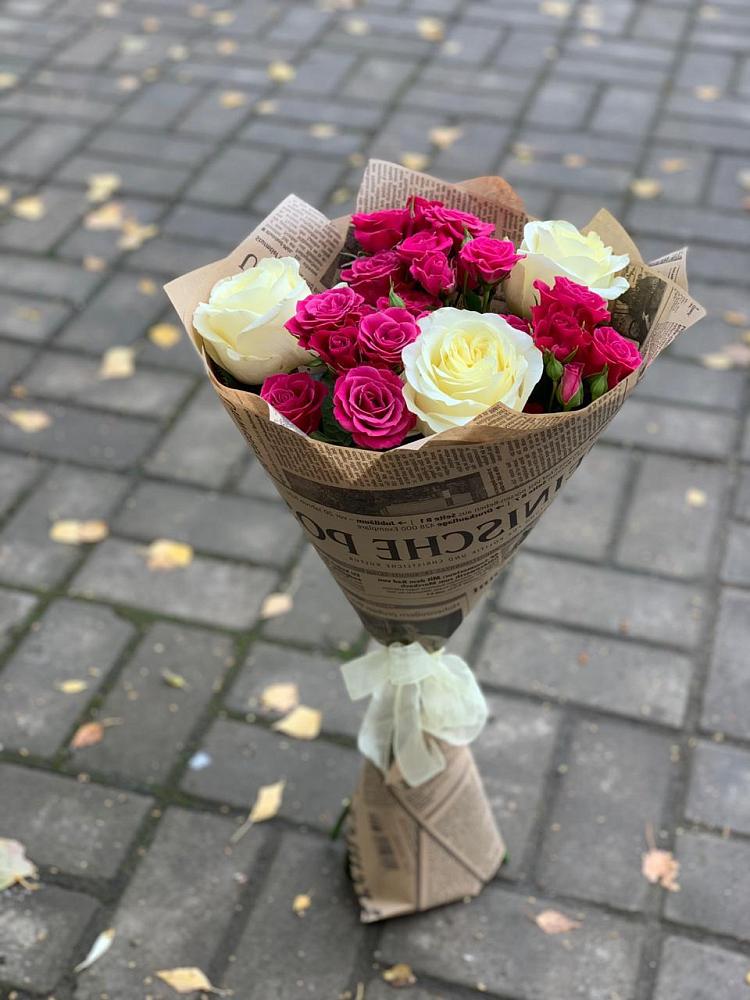 Букет цветов из: Розы в Алексеевске