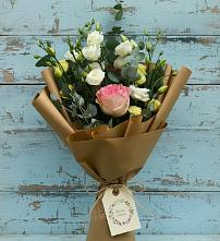 Букет цветов из:  Розы и Лизиантусы #REPLACE_PRED# Алексеевске